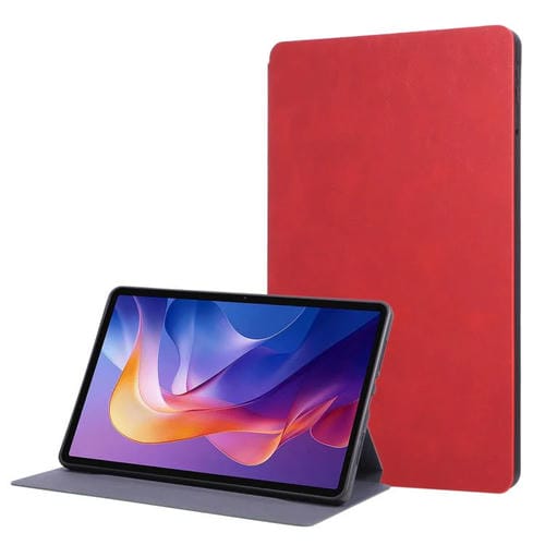 Funda de cuero Crazy Horse para tableta Xiaomi Redmi Pad 2 (roja)