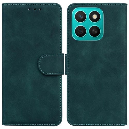 Funda de Cuero con Tapa para Honor X8C 4G (Verde) Tacto Suave