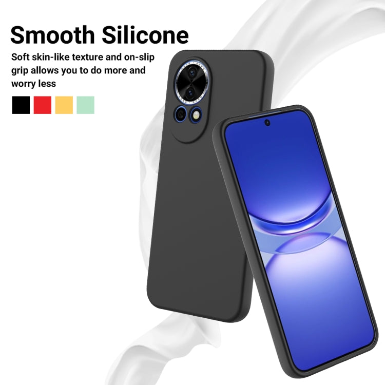 Funda Protectora Silicona Líquida Huawei Nova 13 Cobertura Total a Prueba de Caídas (Negro)
