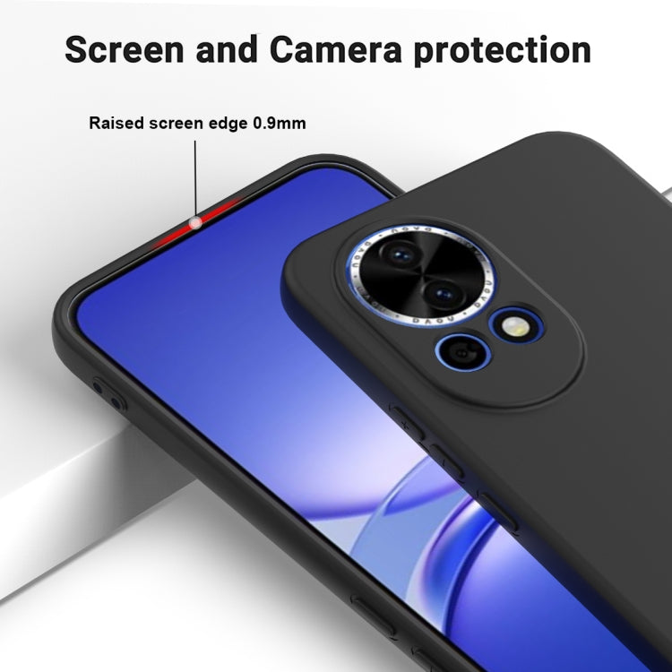 Funda Protectora Silicona Líquida Huawei Nova 13 Cobertura Total a Prueba de Caídas (Negro)