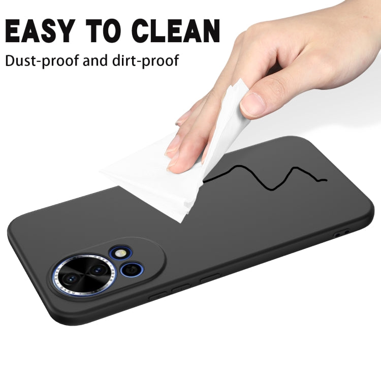 Funda Protectora Silicona Líquida Huawei Nova 13 Cobertura Total a Prueba de Caídas (Negro)