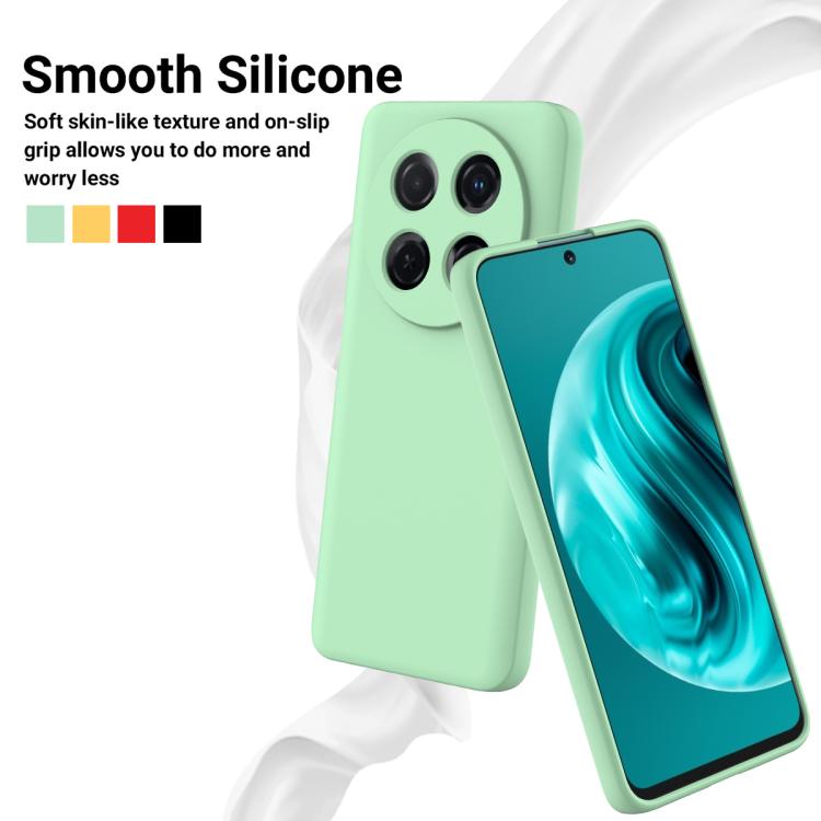 Funda Protectora Silicona Líquida Huawei Nova 13I Cobertura Total a Prueba de Caídas (Verde)