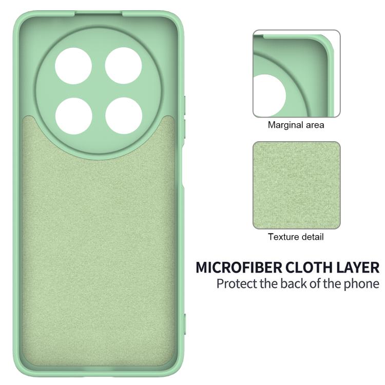 Funda Protectora Silicona Líquida Huawei Nova 13I Cobertura Total a Prueba de Caídas (Verde)