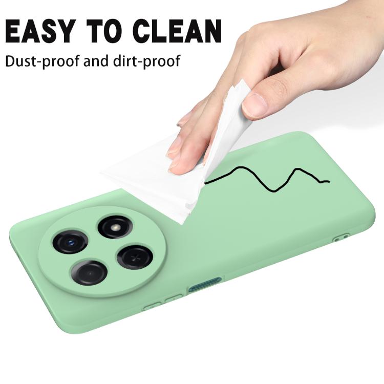 Funda Protectora Silicona Líquida Huawei Nova 13I Cobertura Total a Prueba de Caídas (Verde)
