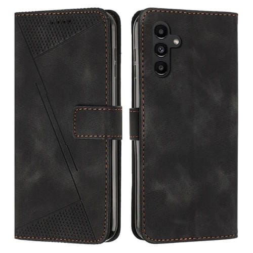 Funda de Cuero Samsung Galaxy A05S Dream Triangle con Cordón (Negro)