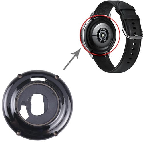 Coque de protection arrière pour Samsung Galaxy Watch Active 2 44mm SM-R820 (Noir)