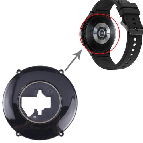 Coque arrière Samsung Galaxy Watch 4 Classic 46mm SM-R890 (Noir)