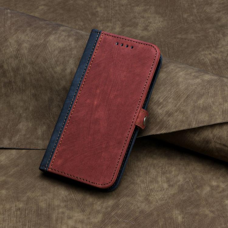 Funda de Cuero para Huawei Nova 12 Pro / Nova 12 Ultra con Correa y Hebilla Doble Plegable (Rojo)