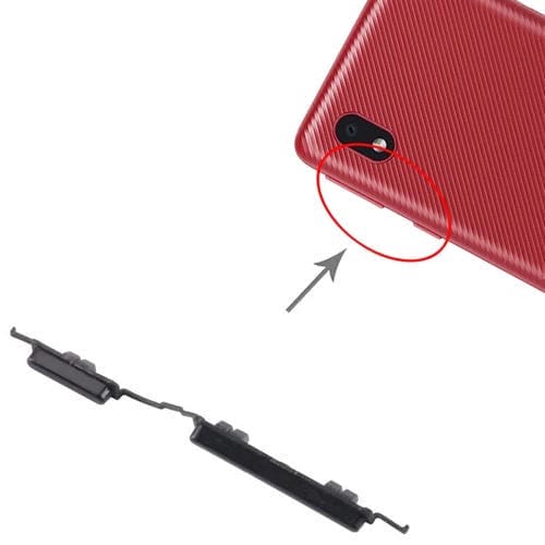 Power Button and Volume Samsung Galaxy M01 Core SM-M013 (Black) (10 Pieces)