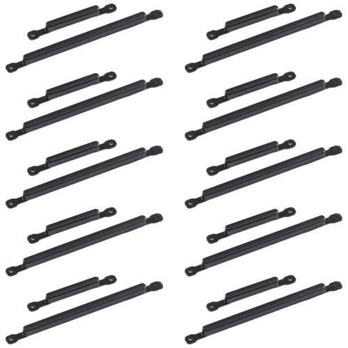 Botón de Encendido y Volumen Samsung Galaxy A20s (10 Piezas) (Negro)