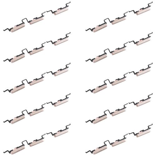 Samsung Galaxy J4 SM-J400 Power und Lautstärke Tasten (Gold) - Pack (10 Stück)