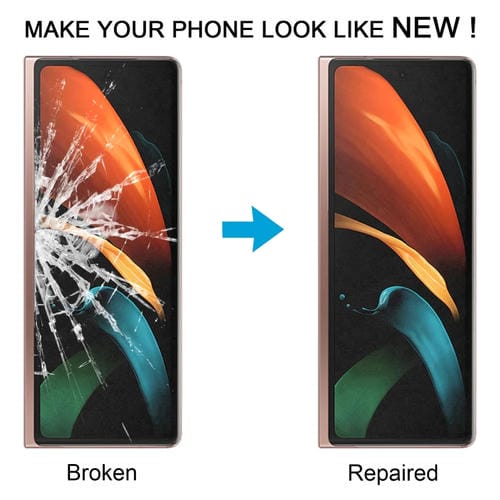 Glaslinse mit OCA-Klebstoff Samsung Galaxy Z Fold SM-F900/W20