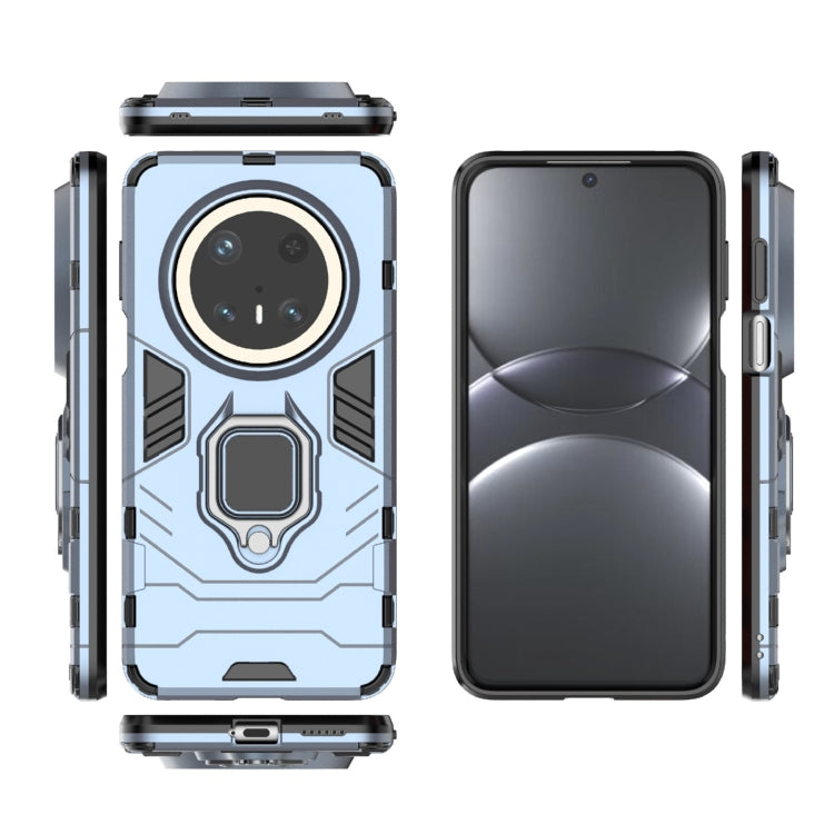 Funda para Teléfono Huawei Mate 70 Pro/70 Pro+ TPU y PC Soporte Prueba de Golpes (Azul Marino)