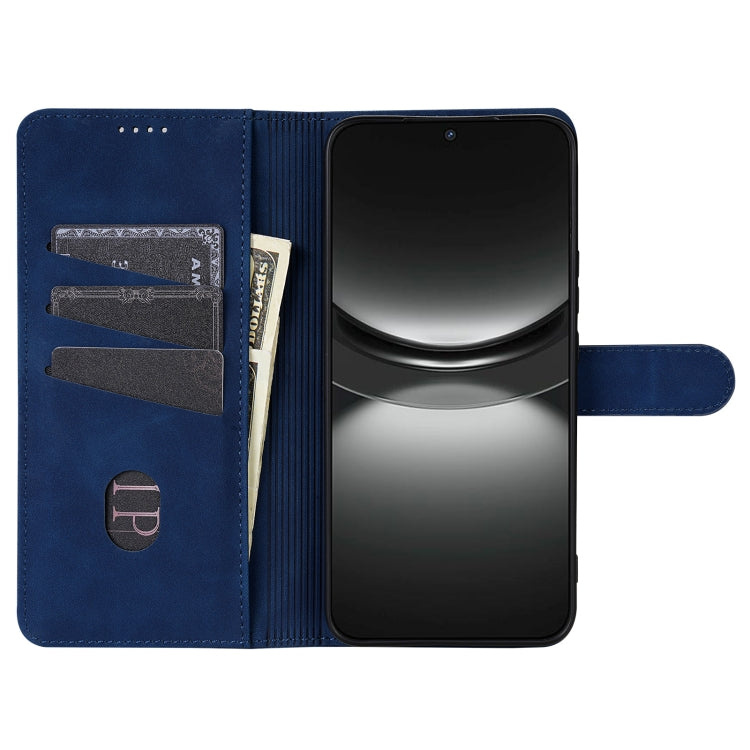 Funda Piel Sintética con Tapa y Textura Becerro para Huawei Mate 70 Azns (Azul)