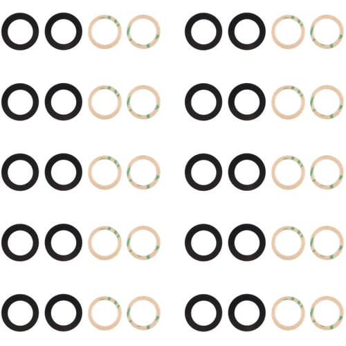 Lenti della fotocamera posteriore Samsung Galaxy Z Flip3 5G SM-F711B - Pacco di (10 pezzi)