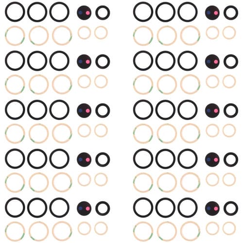 Lente de Câmara Traseira Samsung Galaxy S21 Ultra 5G SM-G998B (10 Peças)