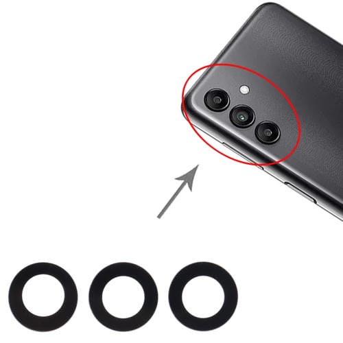 Lente de Cámara Trasera Samsung Galaxy A04s SM-A047F (10 Piezas)