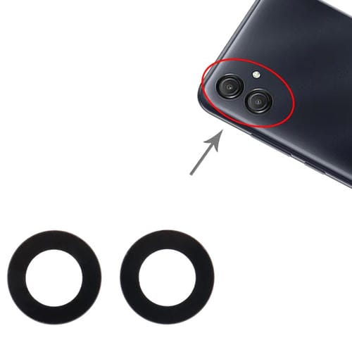 Rückkameraobjektiv Samsung Galaxy A04E (10 Stück)