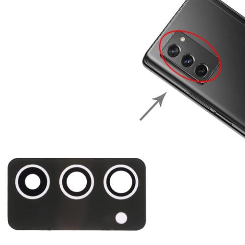 Lente de Cámara Trasera Samsung Galaxy Z Fold2 5G SM-F916B (10 Piezas)