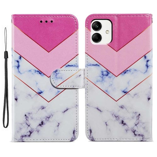 Funda para Teléfono Samsung Galaxy A05 Cuero Tapa Horizontal Patrón Mármol Ahumado