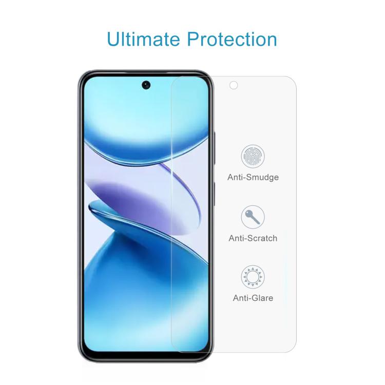 Película de Vidrio Templado 9H 2.5D 0,26mm para Infinix Smart 9 HD 50 Unidades