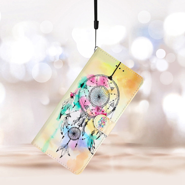 Funda de Cuero para Huawei Mate 60 Pro con Dibujo Coloreado Atrapasueños