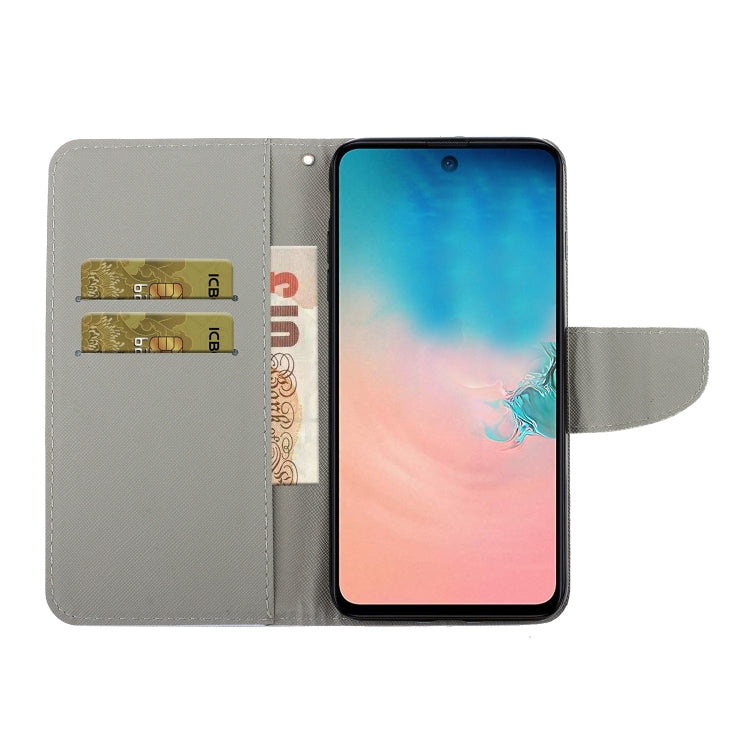 Estuche de Cuero Samsung Galaxy Note 20 con Tapa Horizontal, Soporte, Ranuras para Tarjetas y Billetera (Dibujos Animados)