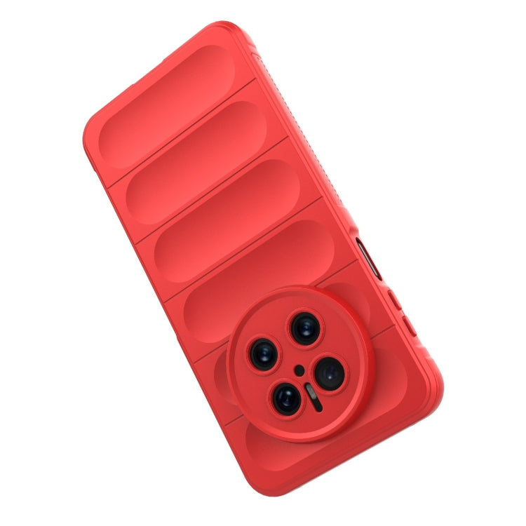 Funda TPU + Franela con Protección Mágica para Huawei Mate 70 5G (Roja)