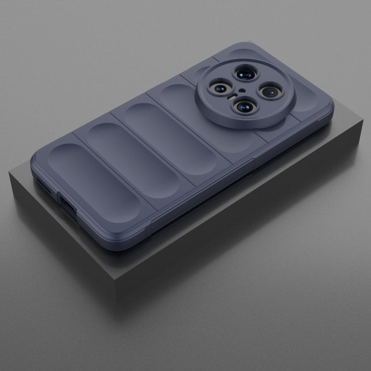 Funda TPU y Franela con Protección Mágica para Huawei Mate 70 Pro 5G (Azul Oscuro)