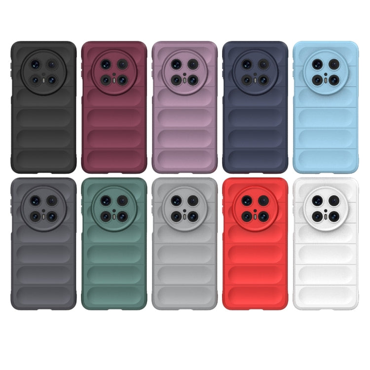 Funda TPU y Franela con Protección Mágica para Huawei Mate 70 Pro 5G (Blanca)