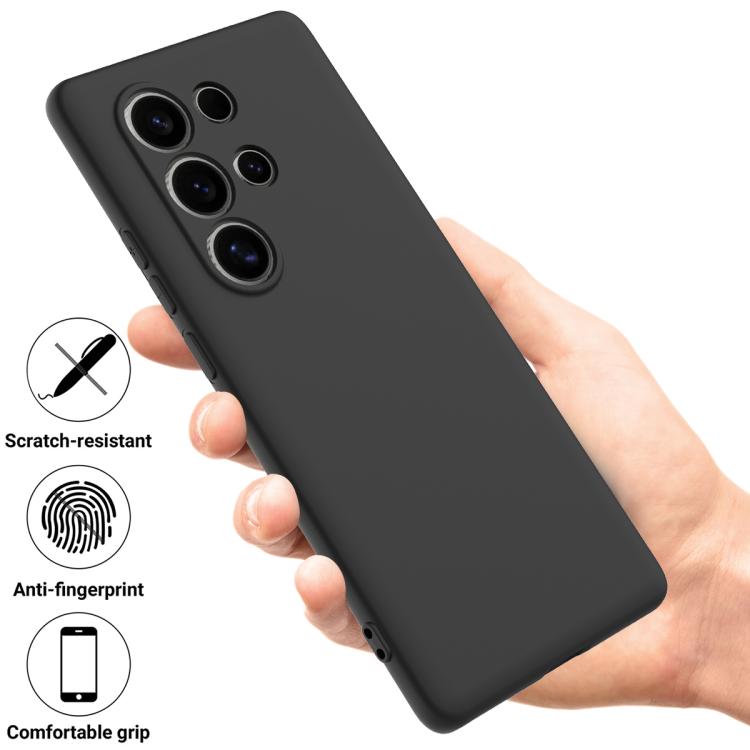 Funda Silicona Líquida Itel S25 Cobertura Total (Negra)