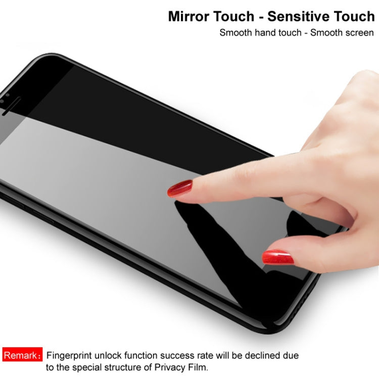 Película Protectora de Vidrio Templado Imak para iPhone 15 Antiespía Pantalla Completa - MOVILSTORE