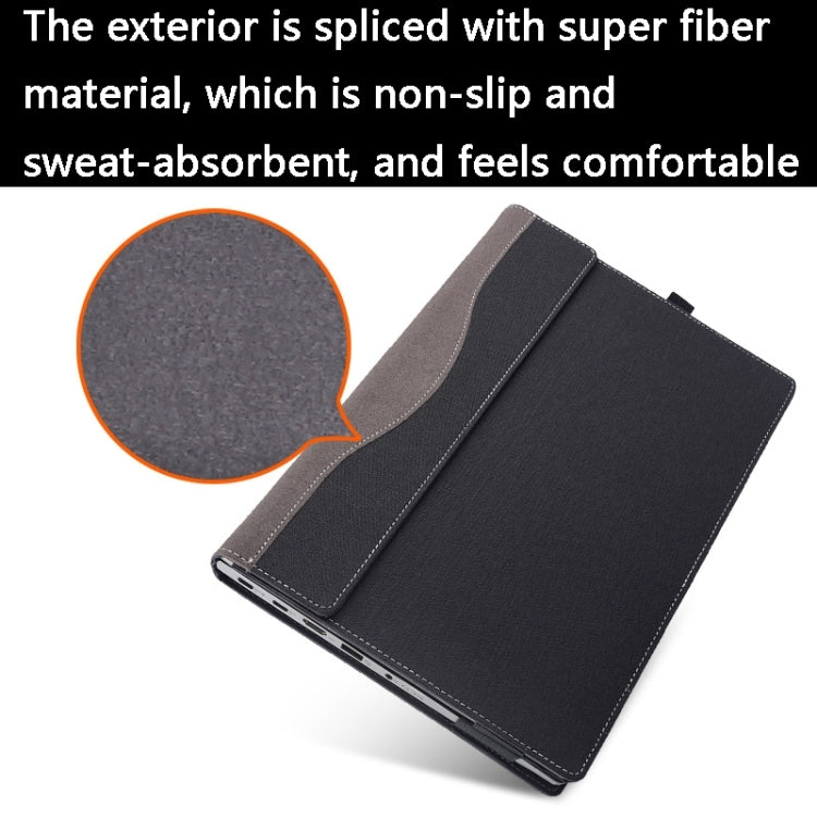Funda Protectora de Cuero para Portátil Lenovo Ideapad Slim 3 16Irh10/16AHP10 a Prueba de Golpes (Azul Oscuro)