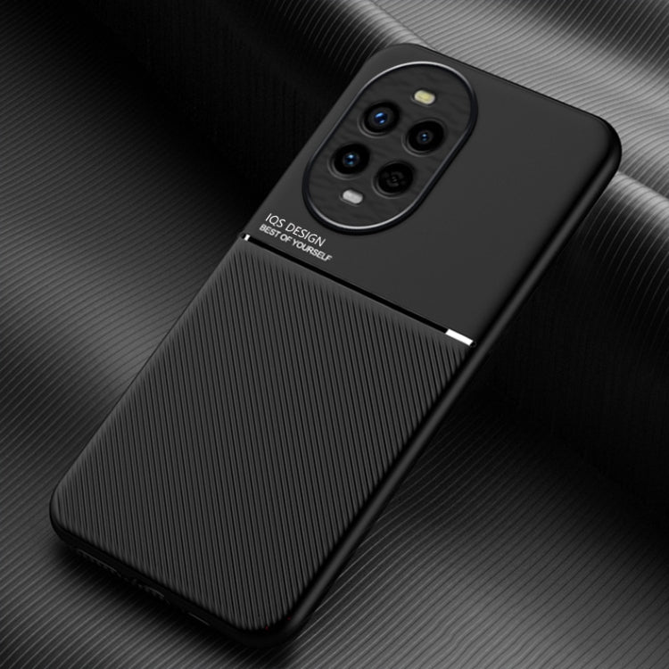 Funda Híbrida TPU y PC con Diseño Magnético y Tira Inclinable para Huawei Nova 13 Pro (Negra)