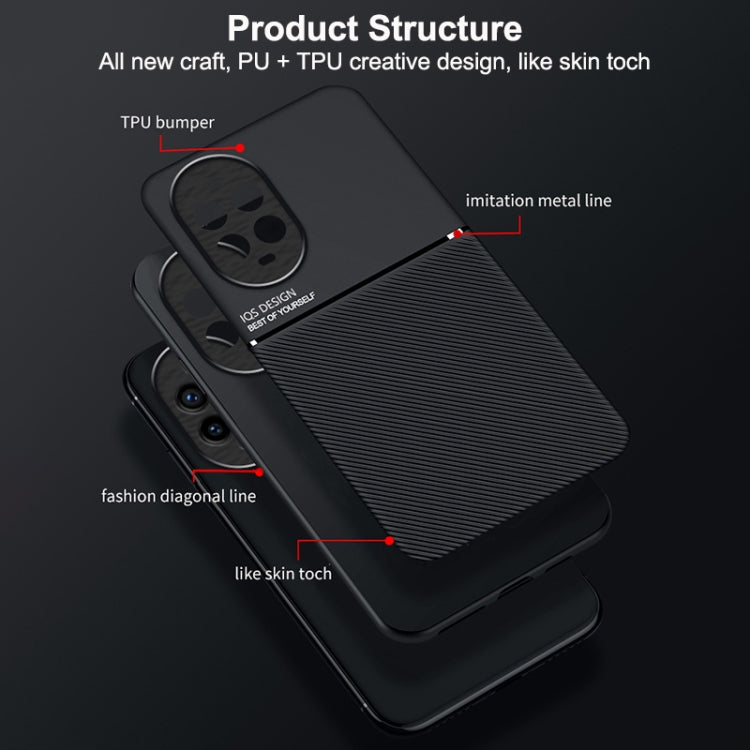 Funda Híbrida TPU y PC con Diseño Magnético y Tira Inclinable para Huawei Nova 13 Pro (Negra)