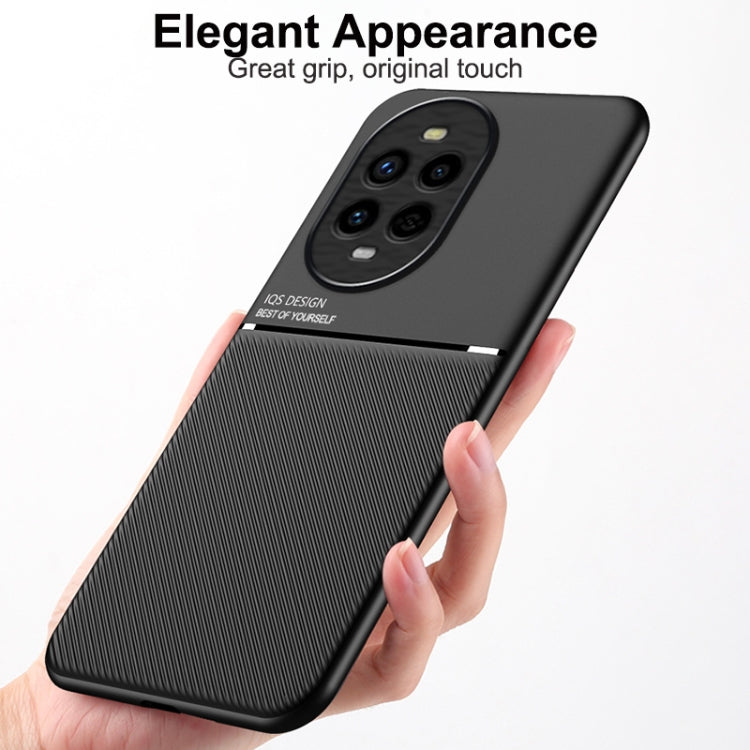 Funda Híbrida TPU Policarbonato Huawei Nova 13 Diseño Magnético Tira Inclinable (Verde)
