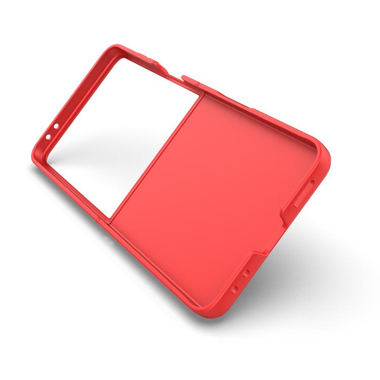 Funda plegable de PC a prueba de golpes con protección mágica para Samsung Galaxy Z Flip7 5G (gris)