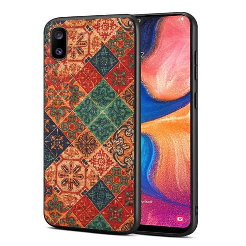 Funda para Teléfono Samsung Galaxy A20 Four Seasons Flower Language TPU (Azul Invierno)