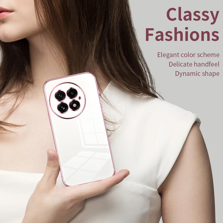 Funda para Teléfono OnePlus 13 con Orificios Finos y Revestimiento Transparente (Negra)