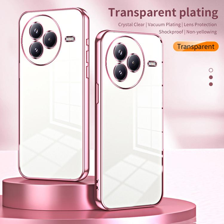 Funda transparente con orificios finos para Xiaomi Civi 5 Pro (transparente)