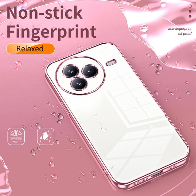 Funda transparente con orificios finos para Xiaomi Civi 5 Pro (transparente)
