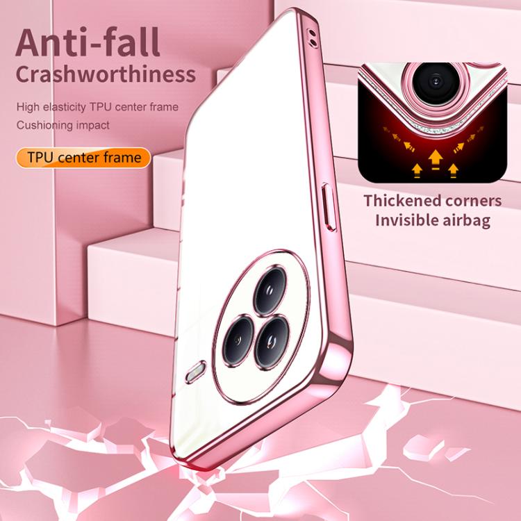 Funda transparente con orificios finos para Xiaomi Civi 5 Pro (transparente)