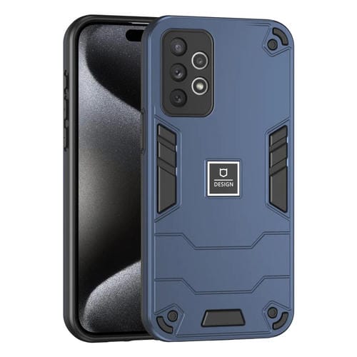 Funda para Teléfono Samsung Galaxy A72 5G 2 En 1 a Prueba de Golpes (Azul)