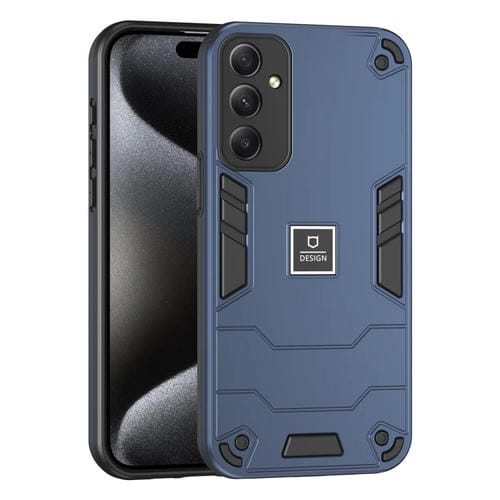 Funda para Teléfono Samsung Galaxy M34 5G 2 en 1 a Prueba de Golpes (Azul)