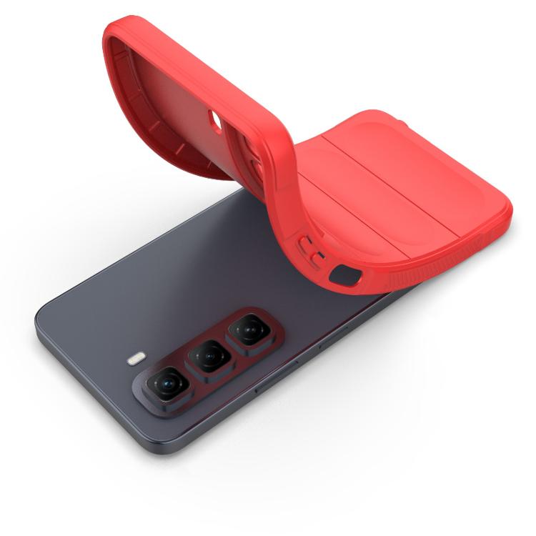 Funda TPU y Franela con Protección Mágica Global para Infinix Hot 50 4G (Morada)