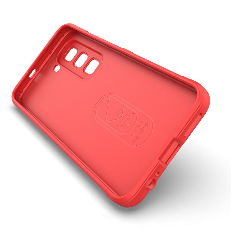 Funda TPU + Franela Protección Mágica Global para Infinix Hot 50 Pro 4G (Verde Oscuro)