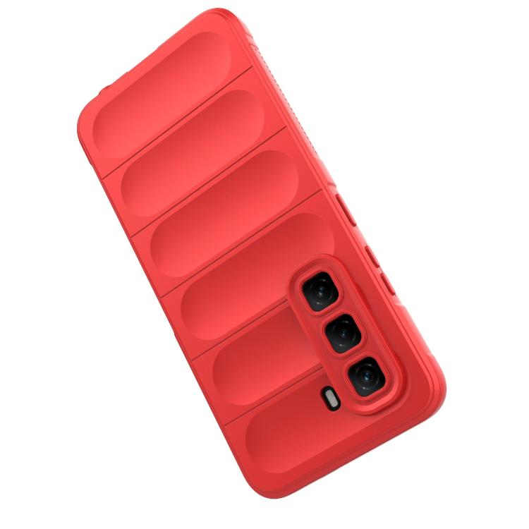 Funda TPU + Franela Protección Mágica Global para Infinix Hot 50 Pro 4G (Verde Oscuro)