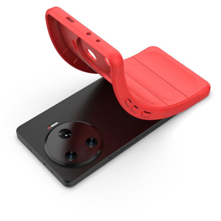 Funda TPU con Franela y Protección Mágica Global para Tecno Camon 30 Pro 5G (Verde Oscuro)