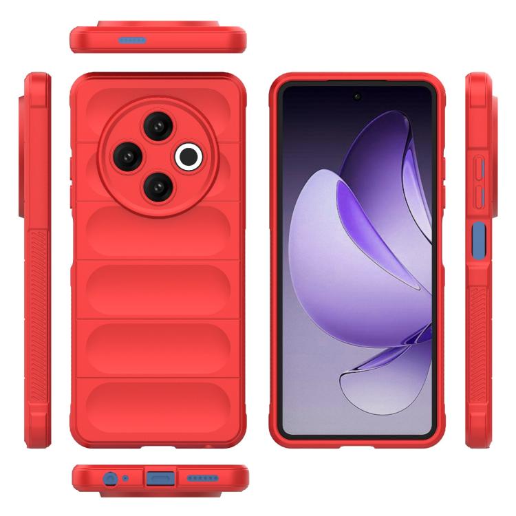 Funda TPU + Franela Tecno Spark 30 4G Magic Shield (Roja)