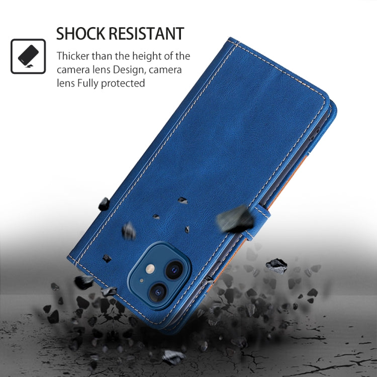 Funda de Cuero con Hebilla Magnética para Teléfono Itel A50C 4G (Azul)